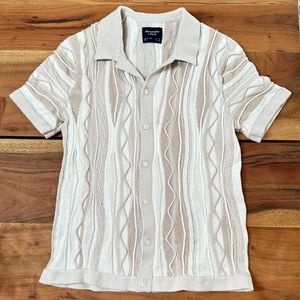 Abercrombie polo sweater.